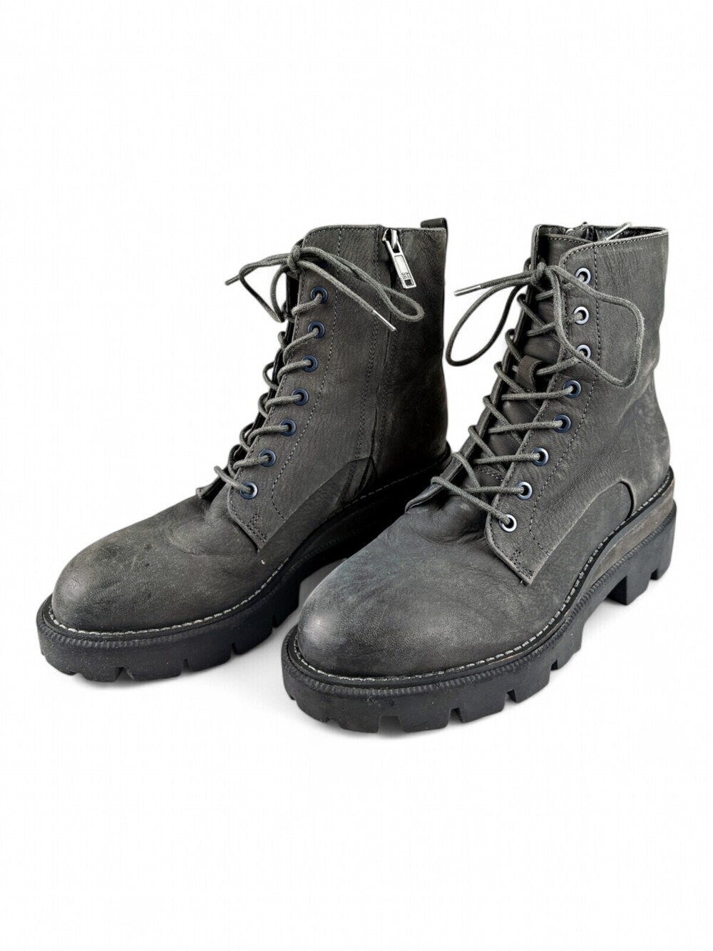 Sam Edelman Leather Lug Combat Boots Women's US 7